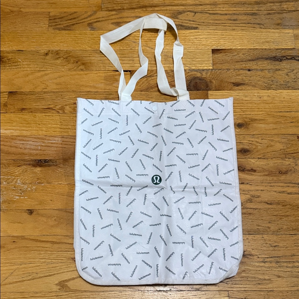 lululemon athletica Patterned White Tote